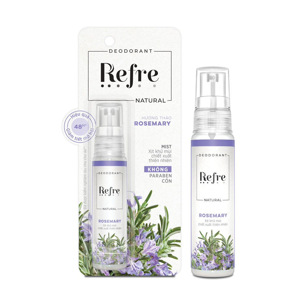 [HCM]Xịt khử mùi Refre Natural 30ml