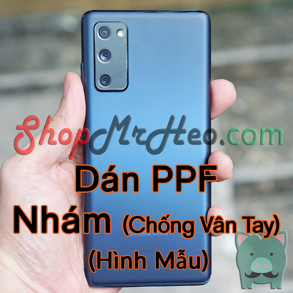 Dán Dẻo PPF Full Mặt Sau Lưng Realme Narzo 50 (Trong và Nhám)