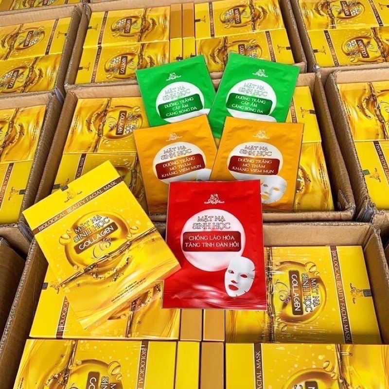 Mặt nạ sinh học X3 Collagen Đông Anh