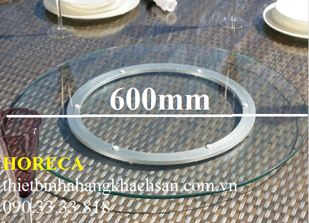 mâm xoay bàn ăn 30cm