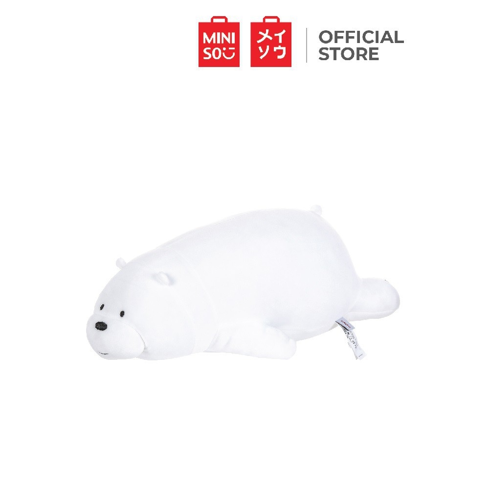 ✙☽  Gấu bông nằm Miniso x We Bare Bears Ice Bears