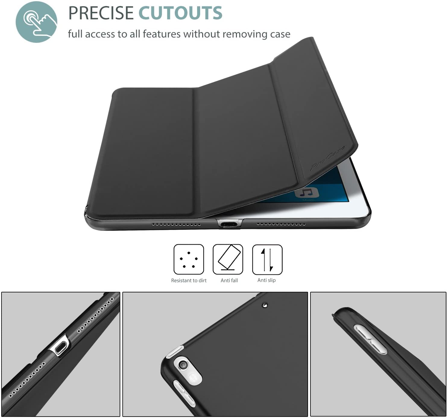 Bao da silicone dẻo cao cấp IETECH cho iPad Pro 10.5