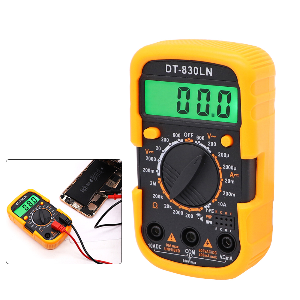 Đồng hồ đo vạn năng cho thợ điện tử DT-830DLN ( Loa báo thông mạch)
