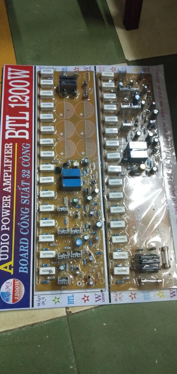 Bo Mạch Công Suất Cục Đẩy 32 sò -1200w