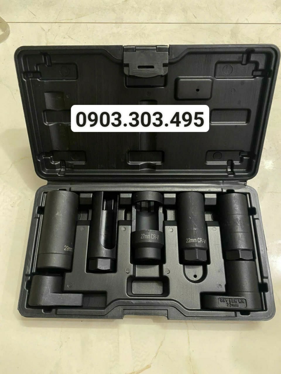 bộ tuýp tháo cảm biến oxy 7 chi tiết