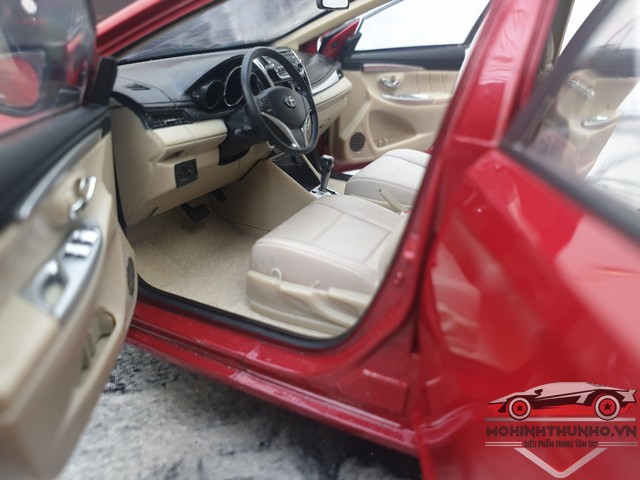 Xe mô hình Toyota Vios, tỉ lệ 1:18