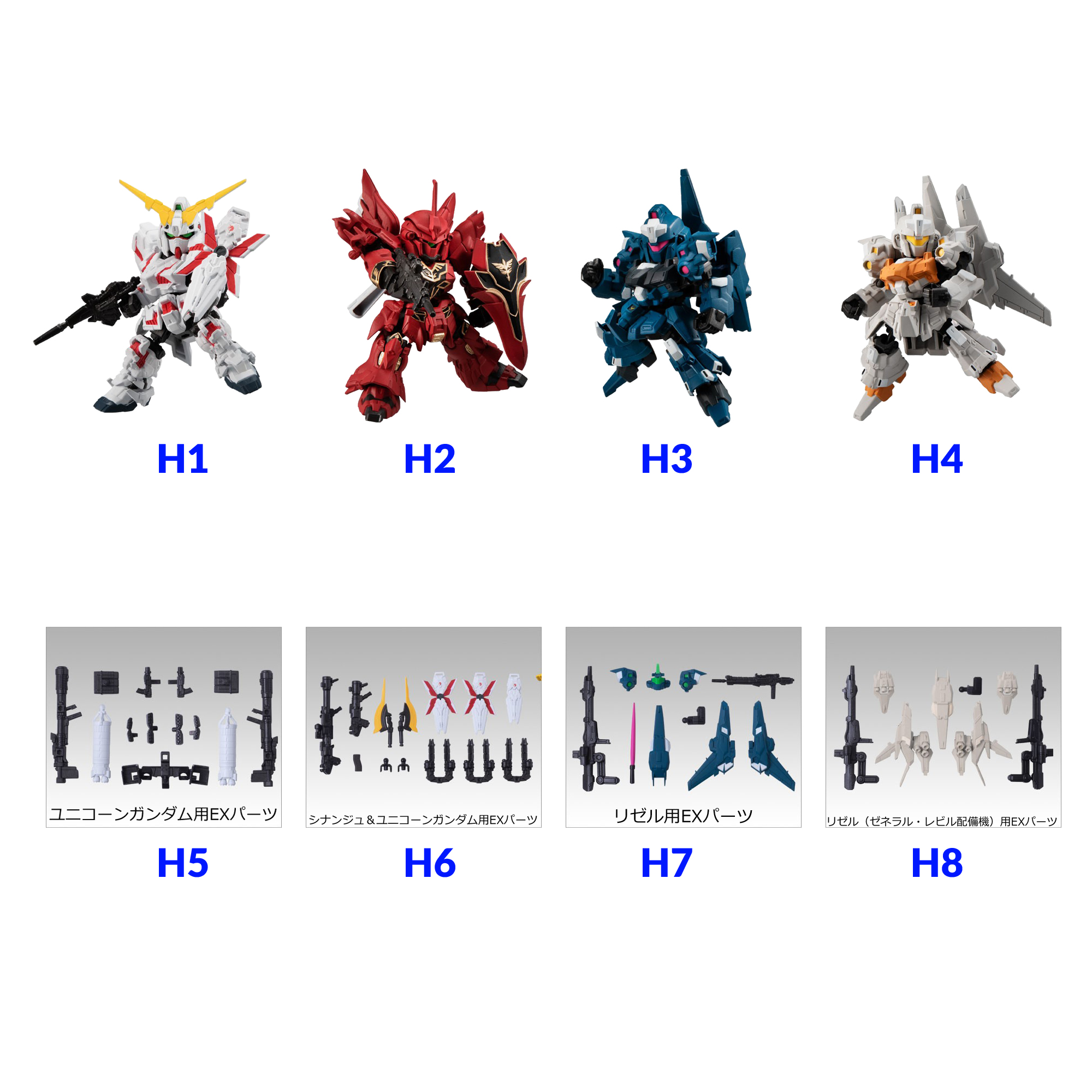 Mô hình Bandai Mobility Joint Gundam Vol 3 [FCH]