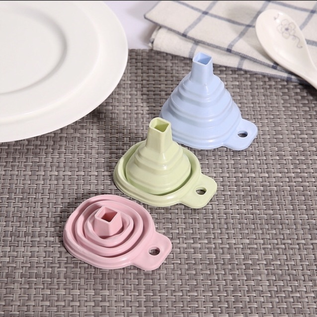 Phễu Mini Gấp Gọn-Chất Liệu Silicone An Toàn