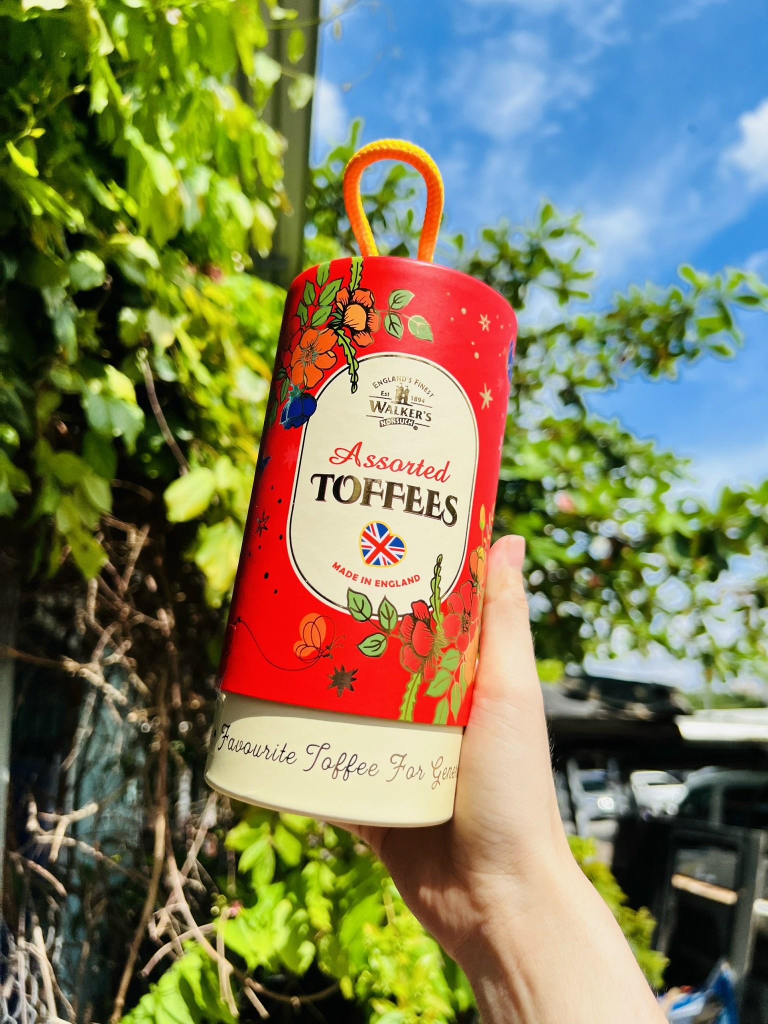 Kẹo Walker's Toffees dạng lon 150g