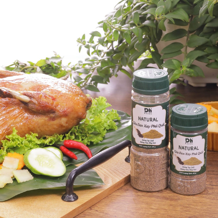 Natural Tiêu đen xay Phú Quốc Dh Foods