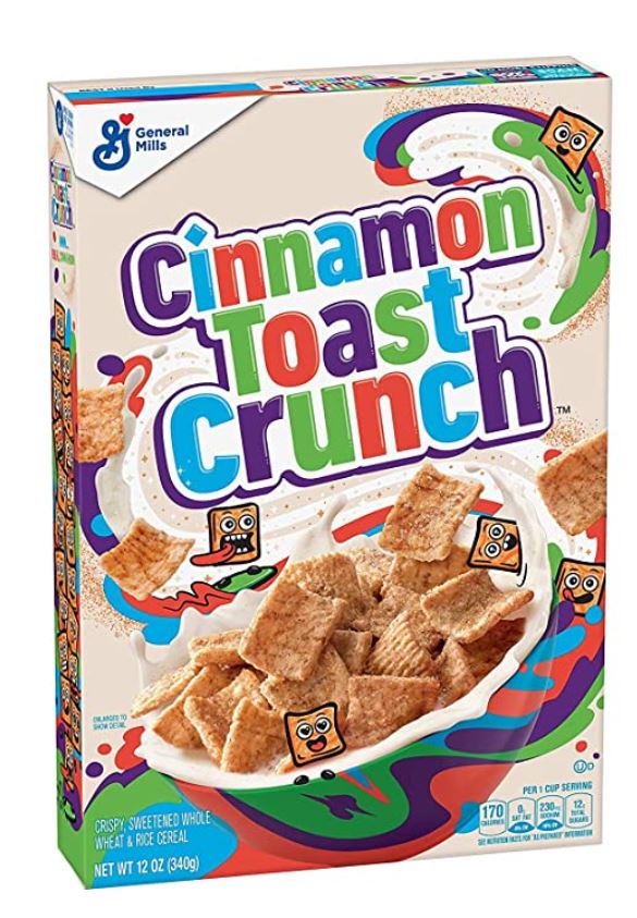 Original Cinnamon Toast Crunch Breakfast Cereal 340g