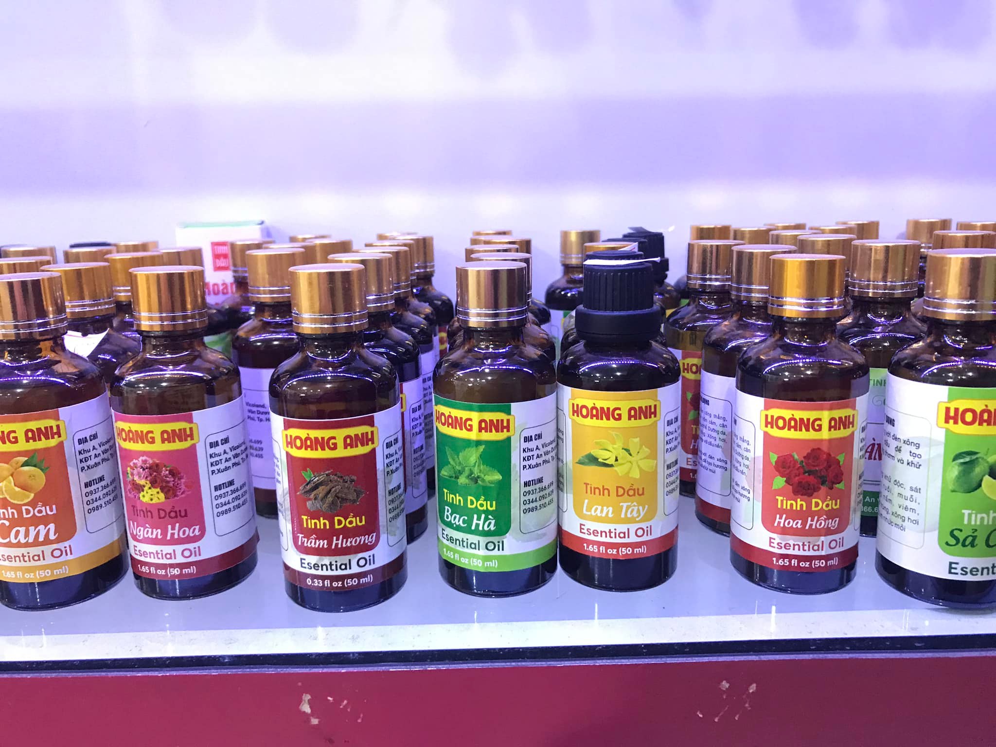 Tinh Dầu Huế Xông Phòng Hoàng Anh Nguyên Chất, Tự Chọn Mùi (10ml)