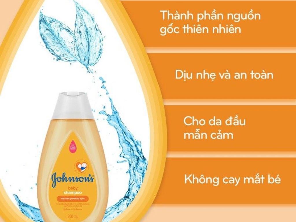 Dầu gội cho bé Johnson's Baby 200ml