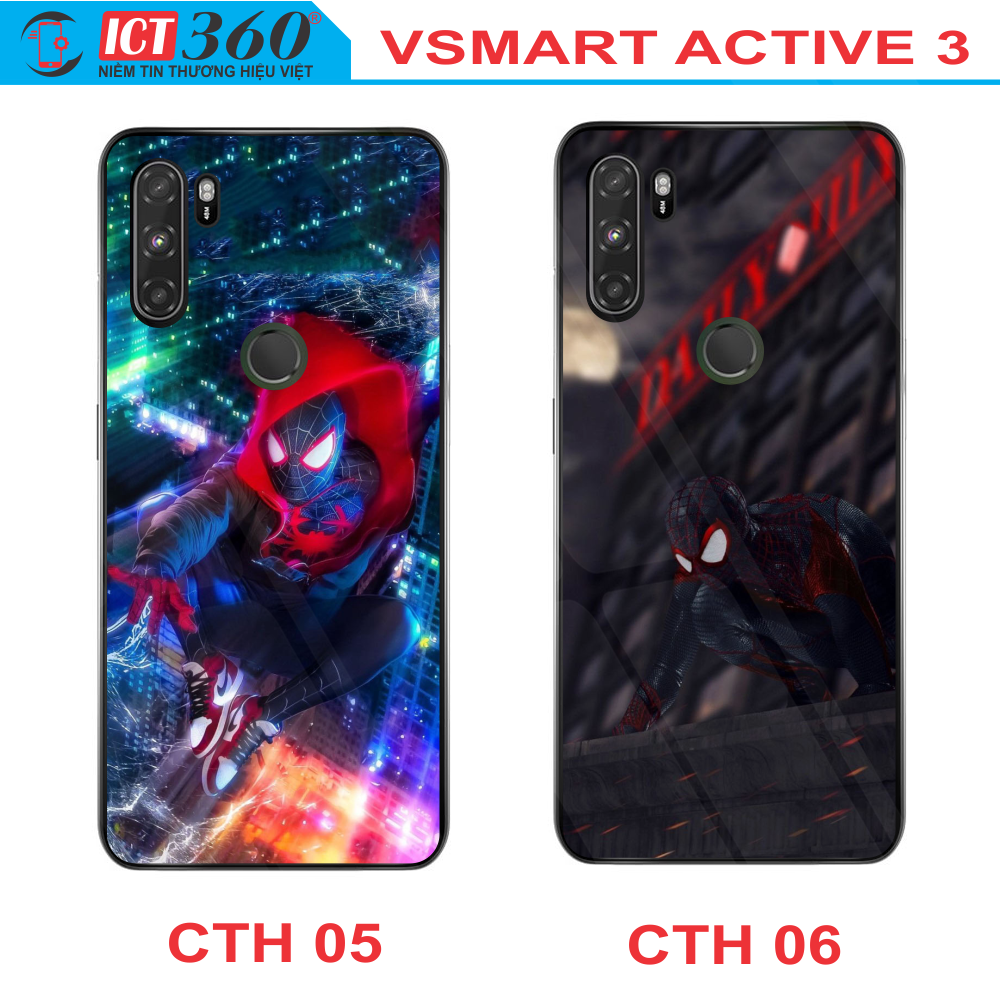 Ốp Lưng Kính VSMART ACTIVE 3 - in Theo Yêu Cầu ( Nhiều Hình)
