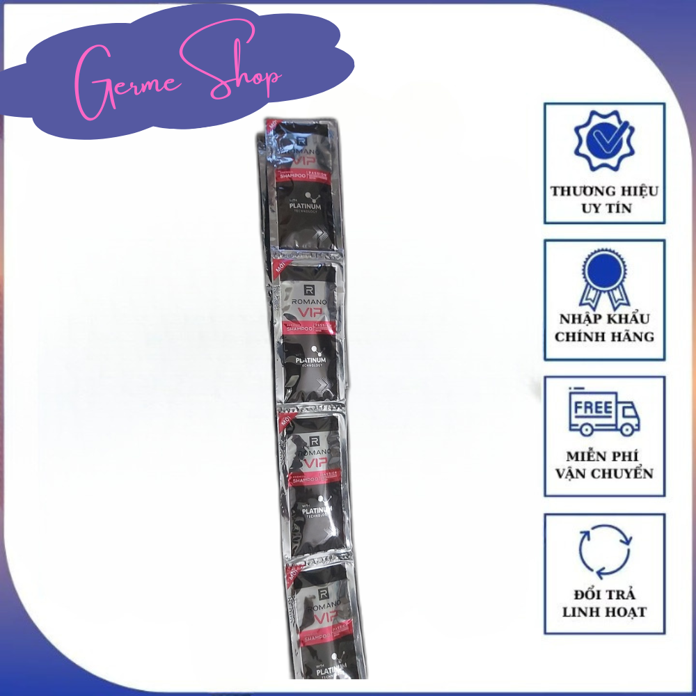 Romano Dây dầu gội Romano (dây 14 gói) đủ màu lựa chọn