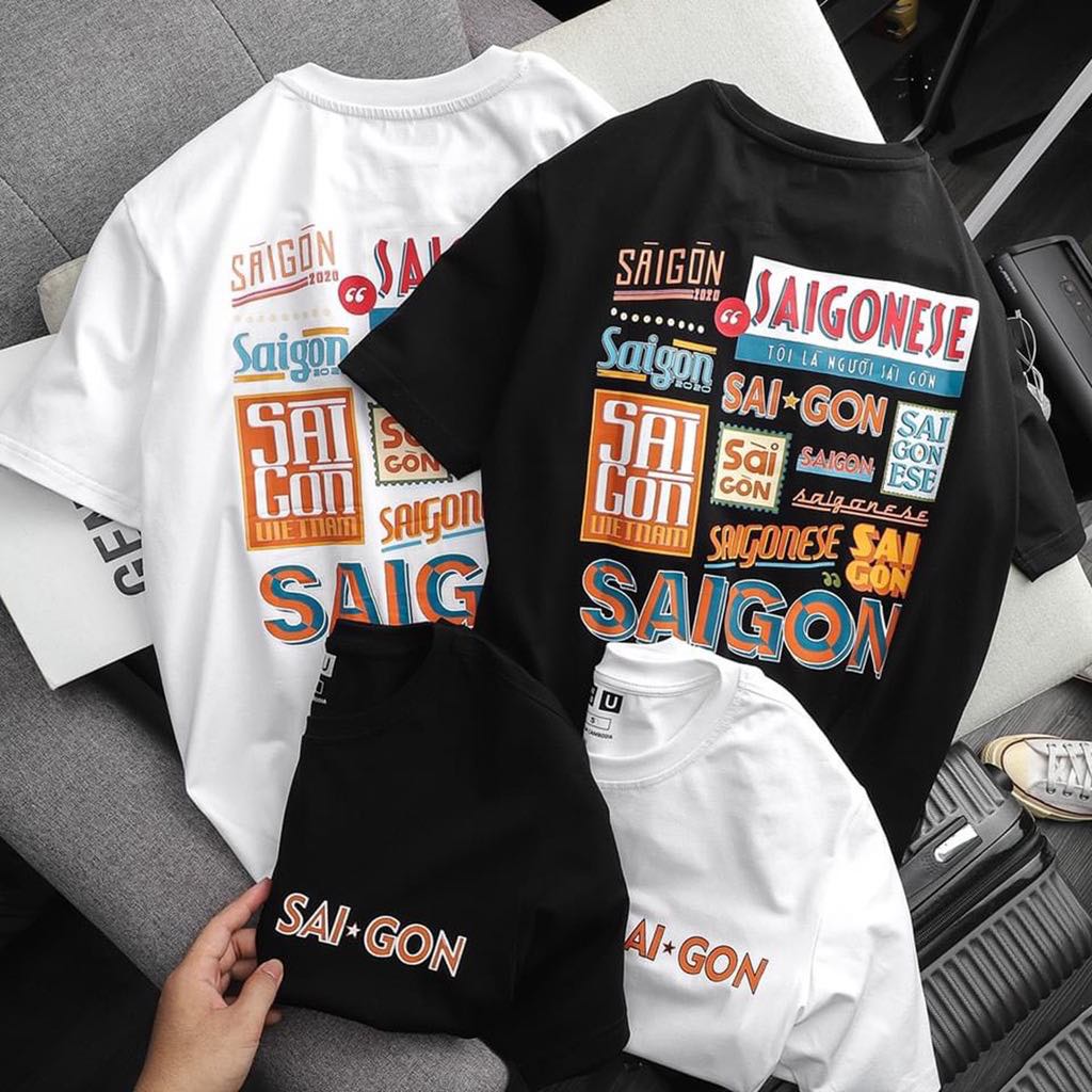 Áo thun unisex nam nữ tôi là người sài gòn