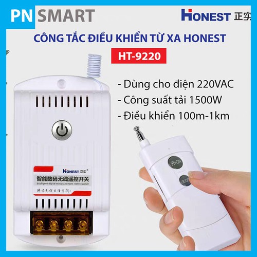 Công Tắc Điều Khiển Từ Xa 5KM Honest