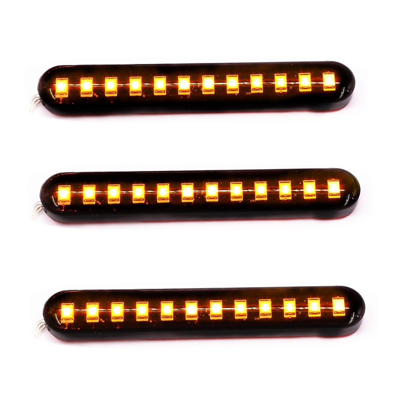 Cặp led xi nhan chạy đuổi chống nước dán 3M