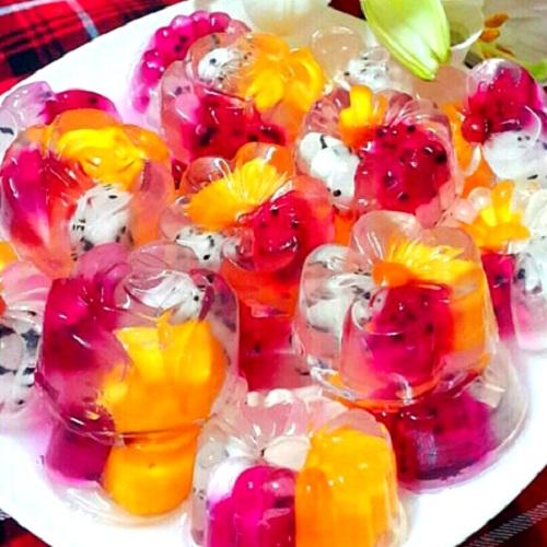COMBO 5 KHUÔN RAU CÂU KHUÔN ĐÁ HÌNH HOA