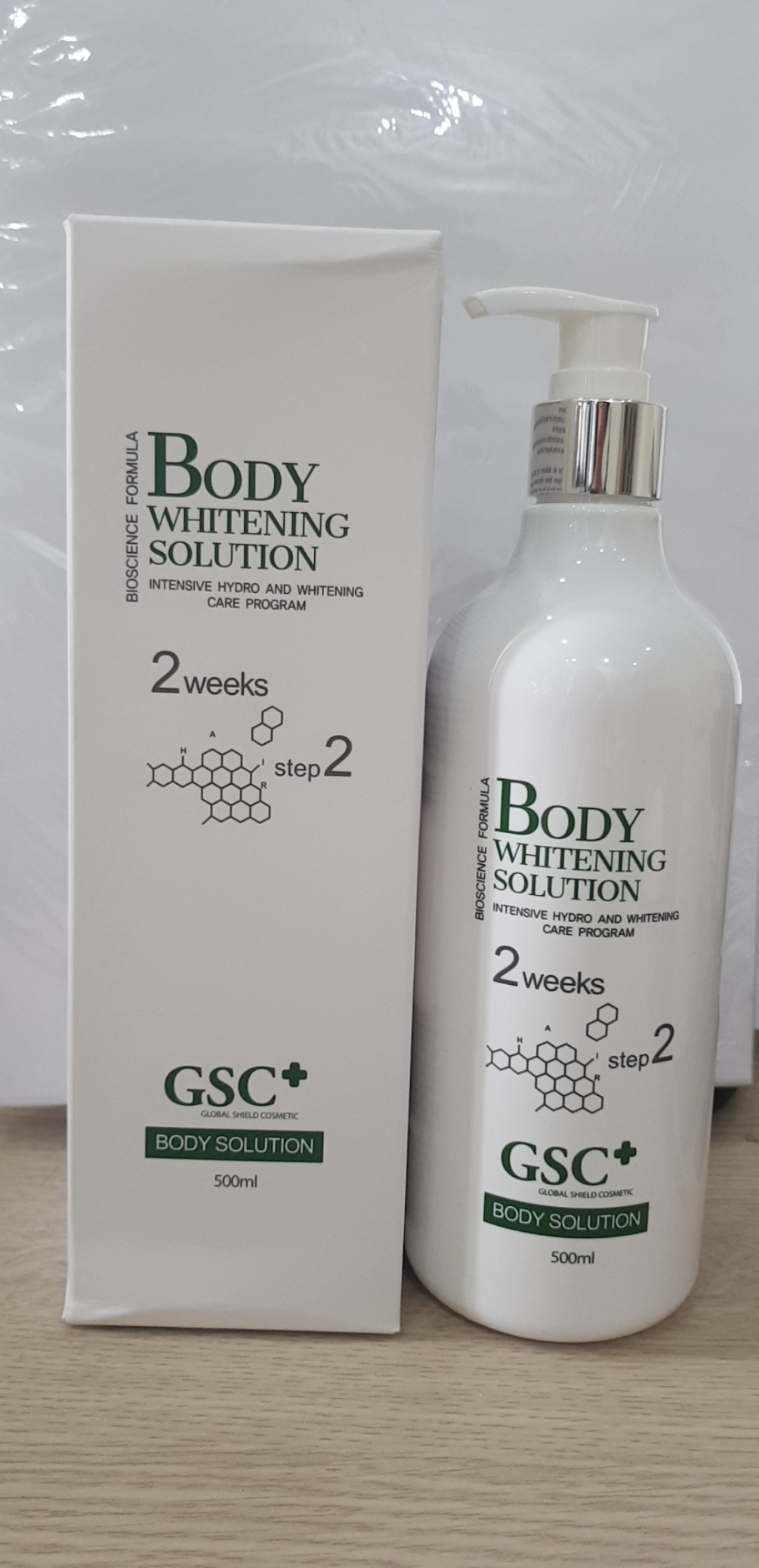 Kem Ủ Trắng Toàn Thân GSC Body Whitening Solution
