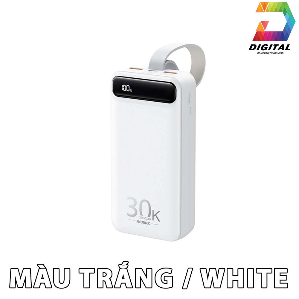 Genuine remax rpp-522 30000mah backup battery 22.5w fast charging