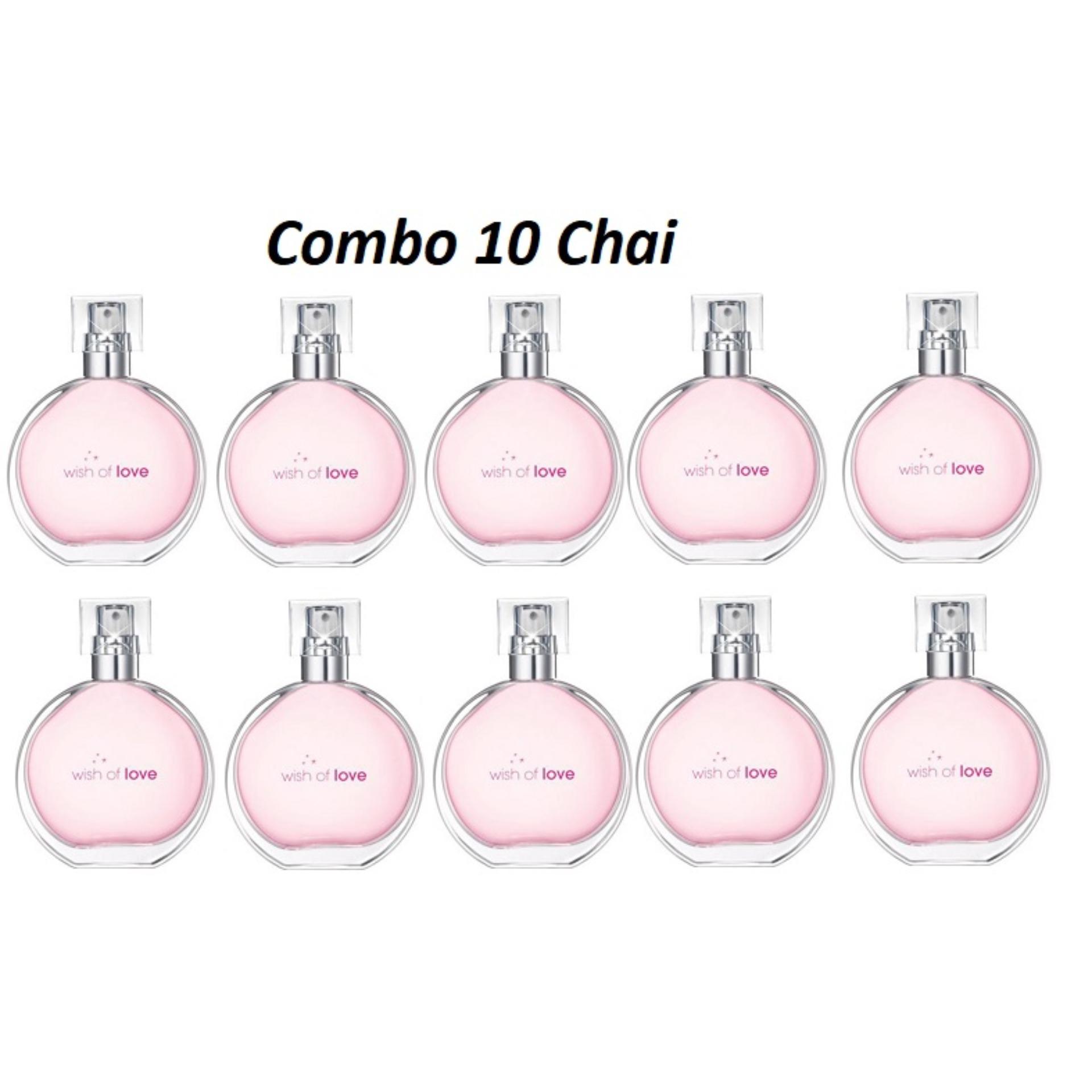 10 chai nước hoa nữ avon wish of love 50ml