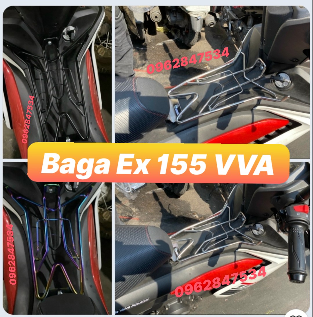 Baga Ex 155 VVA 10 ly lắp như zin không chế - VIN DECAL