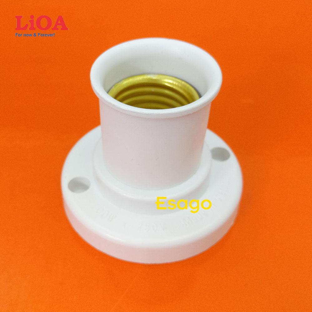 [HCM]Đui đèn vuông góc 90 độ đui xoáy E27 LiOA - DDX90