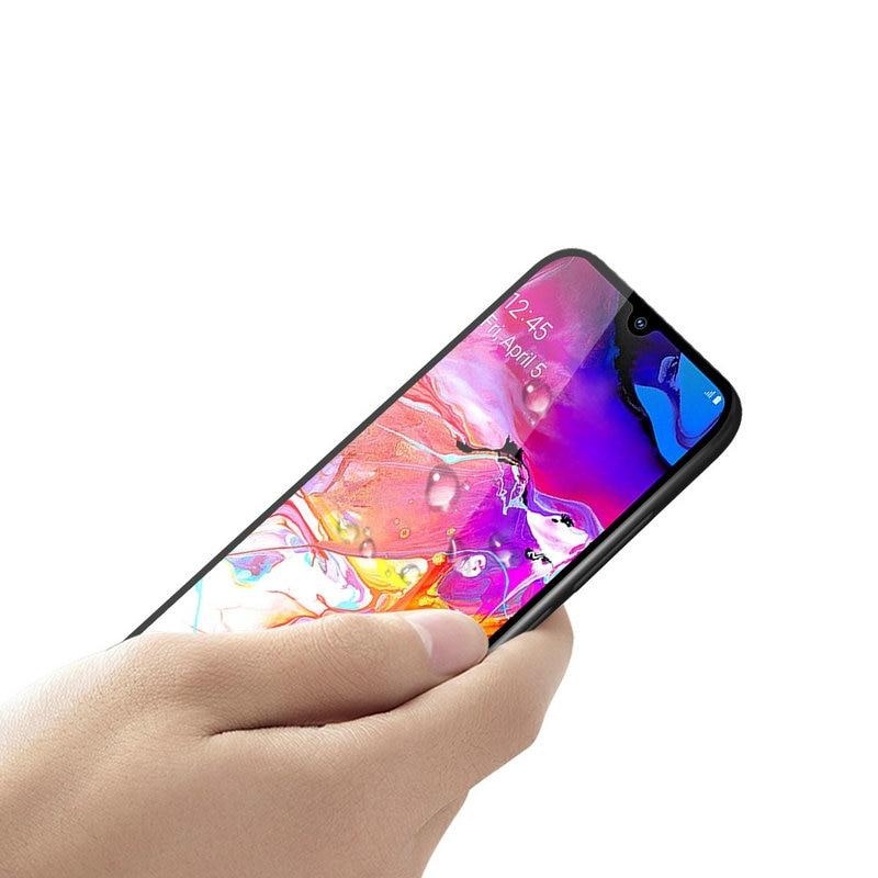 Miếng Dán Kính Cường Lực Full Màn 9D Cho Samsung Galaxy A10 - Đen