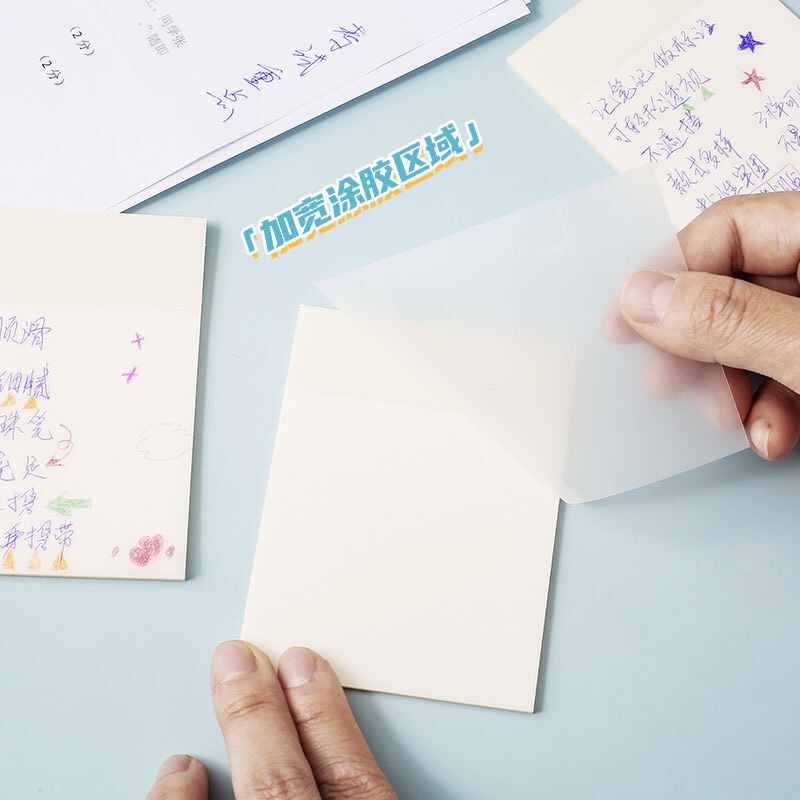 Giấy Note Trong Suốt Giá Rẻ, Giấy Can In Dễ Thương