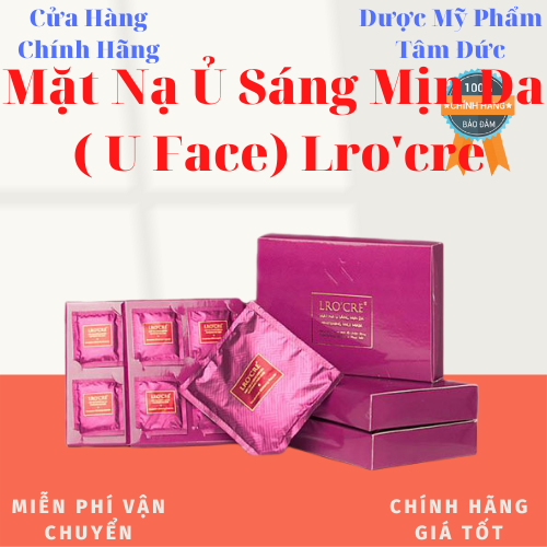 Mặt nạ ủ face sáng mịn da lrocre- dmptd2