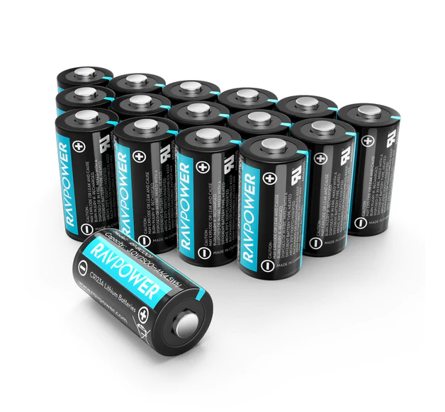1 Pin Lithium RAVPower CR123A RP-BC001 3V