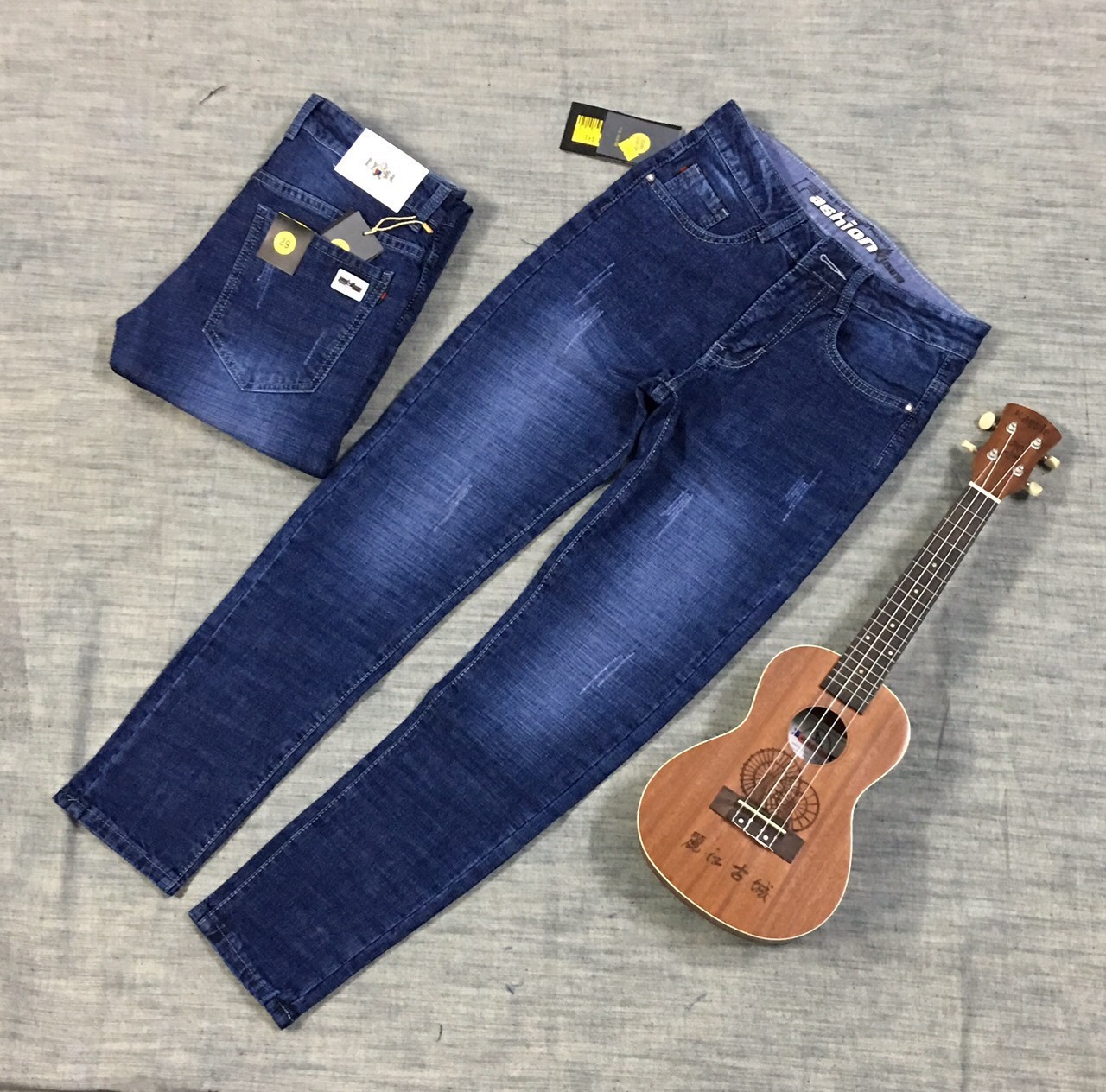 quần jeans nam thơi trang cá tính TRƠN JT002