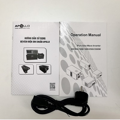 Inverter Apollo 2.5KVA 2500VA 1600W KC2500 (HI2500) - (PDC-TECH)
