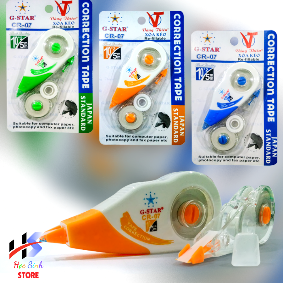 Xoá kéo tặng kèm 1 ruột thay thế cr-07 g-star