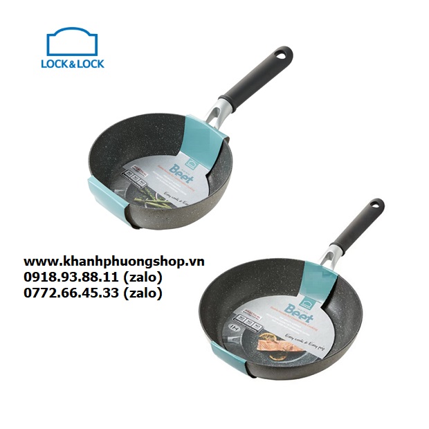 chảo vân đá lock&lock 20cm - chảo vân đá lock&lock