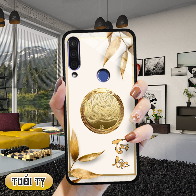 Ốp lưng kính 12 con giáp cho VSMART JOY 3