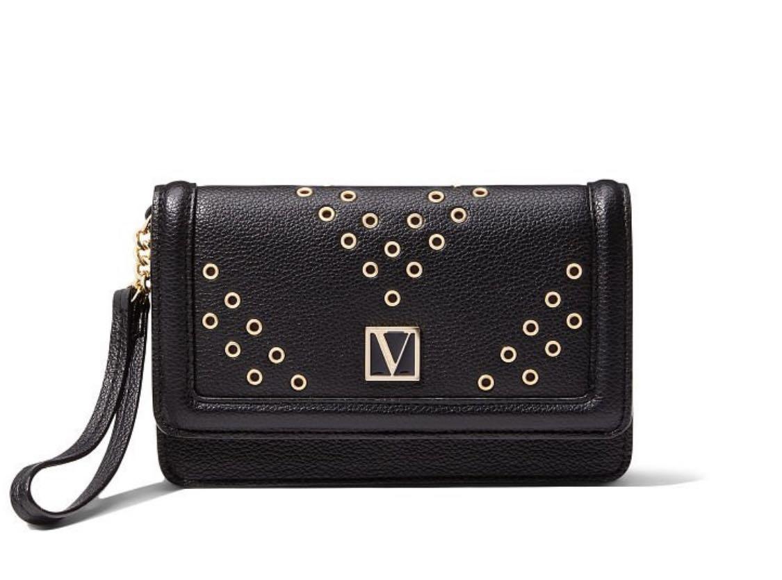 ( Auth + Ảnh Thật ) Ví Cầm Tay Victoria Tech Wristlet Mỹ.