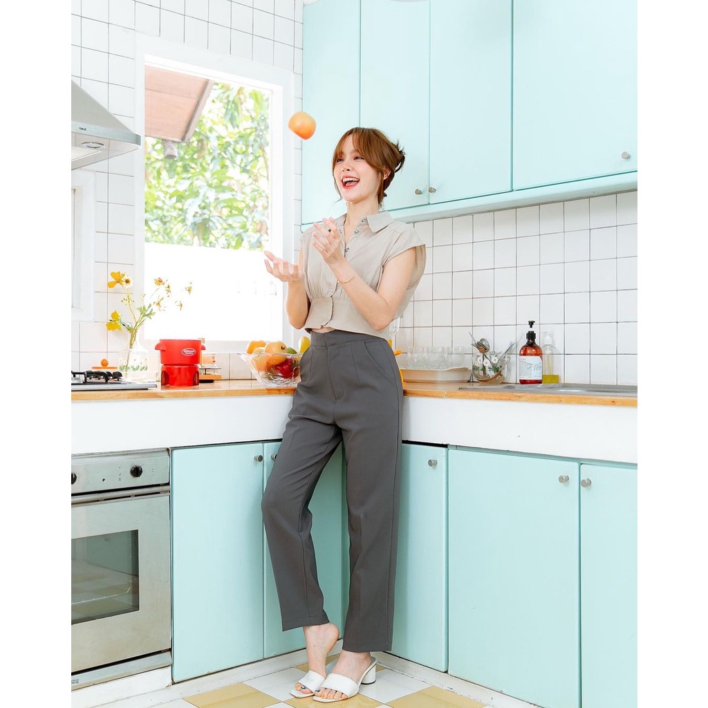 LIGAM - QUẦN ỐNG ĐỨNG 6 MÀU BONI PANTS