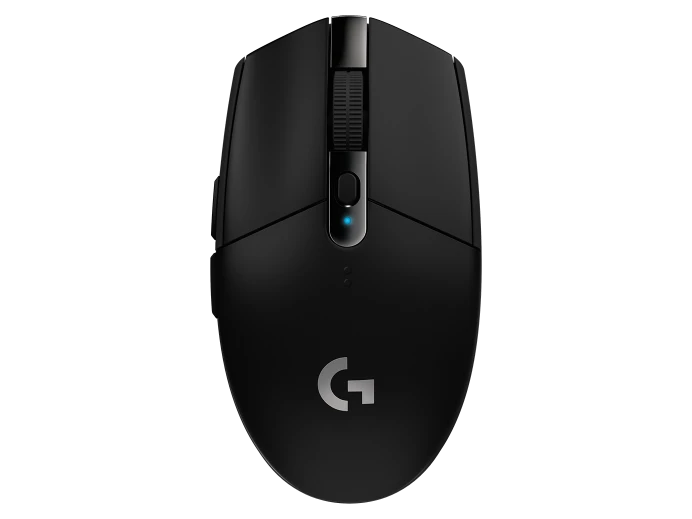 Gaming mouse logitech g304 lightspeed wireless-black sensor hero; 200-12000dpi; 400ips; 40g; 6 button -warranty 24 month-genuine goods