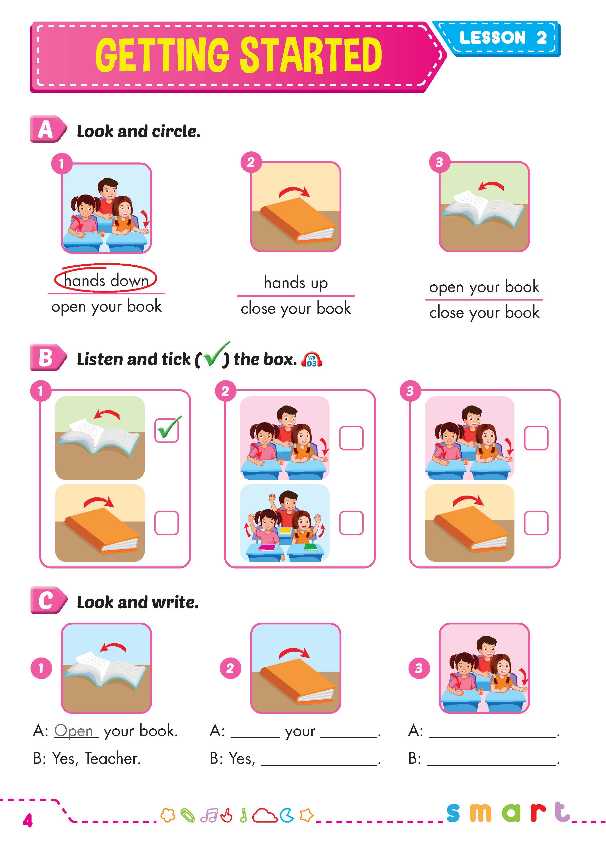Sách - dtpbooks - Tiếng Anh 3 i-Learn Smart Start Workbook (Sách bài tập)