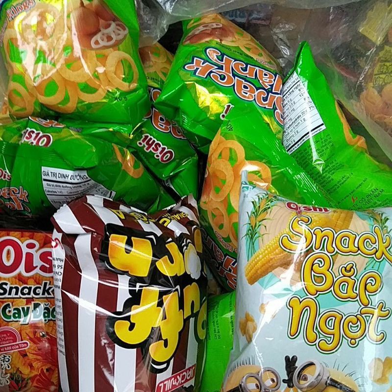 Bim Bim Snack vị hành Oishi 40g