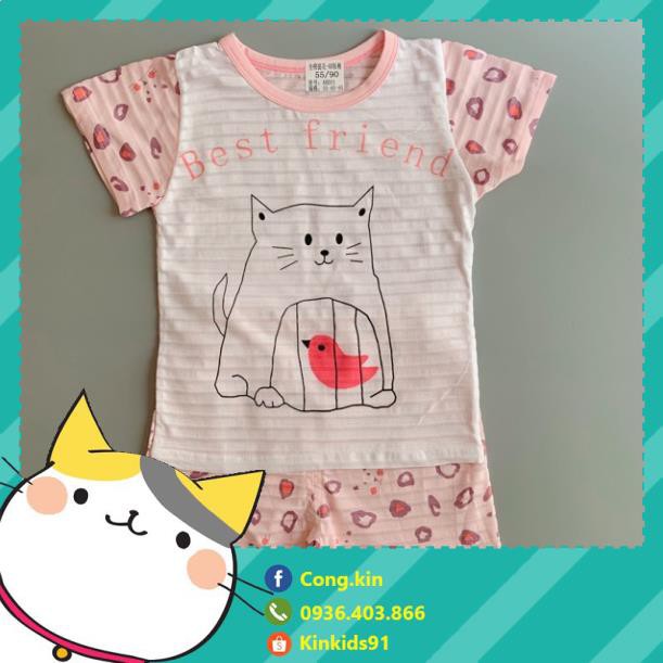 [Kinkids91] Bộ cotton sợi tre xuất Hàn ❤️