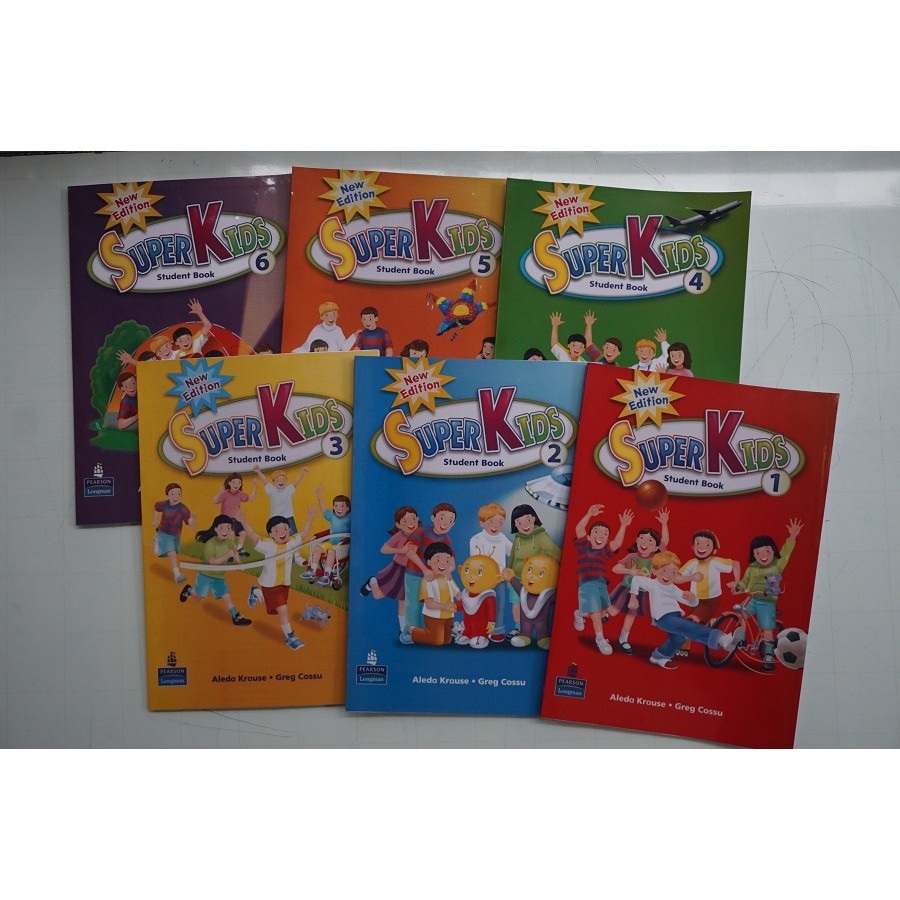 Bộ SuperKids 4 New Edition (2 sách + CD)