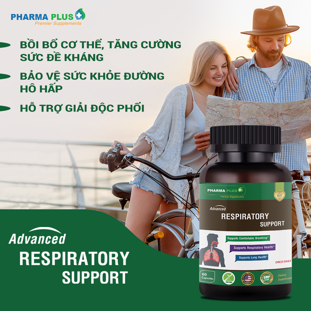 Viên Uống Bổ Phổi Thanh Lọc Phổi Pharma Plus
