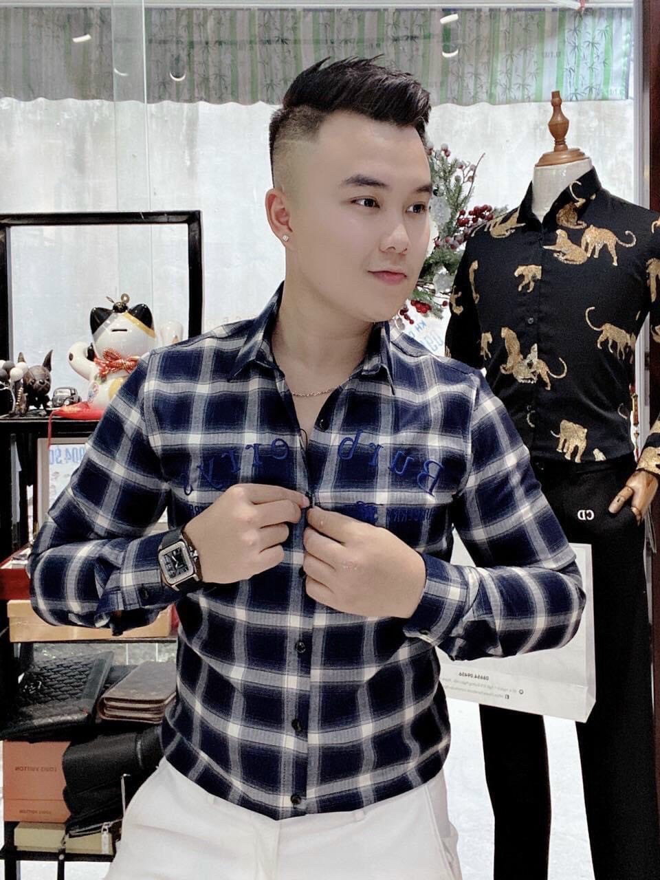 ÁO SƠ MI NAM HỌA TIẾT CỰC ĐỘC MỚI HOT 2021 NEW LANO 3979