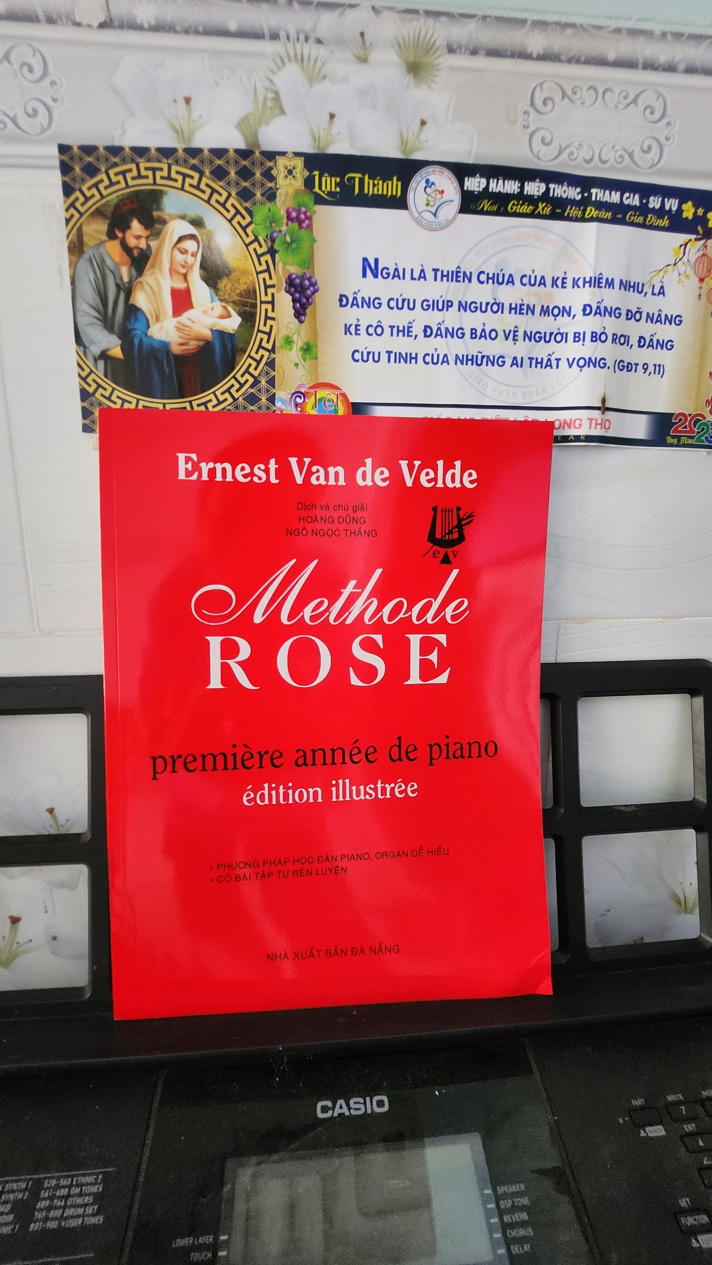 Sách Method Rose (Phương pháp học đàn Piano, Organ Dễ hiểu)