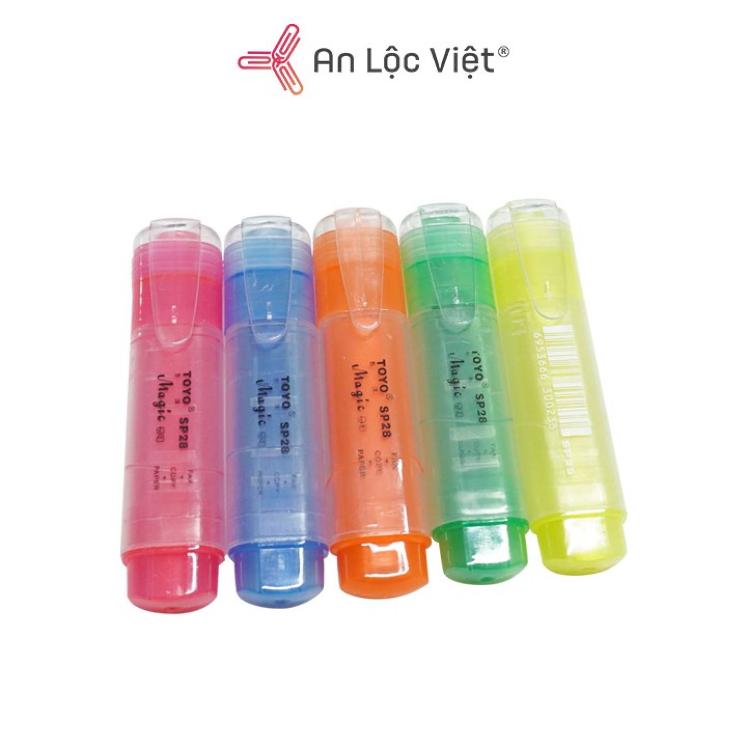 Set 3 Cây Bút dạ quang Toyo - 5 màu lựa chọn