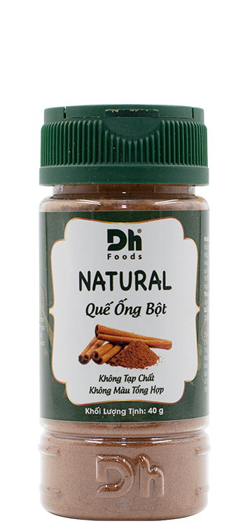 [HCM]Natural Quế Ống bột 40gr - Bột quế nguyên chất 100%