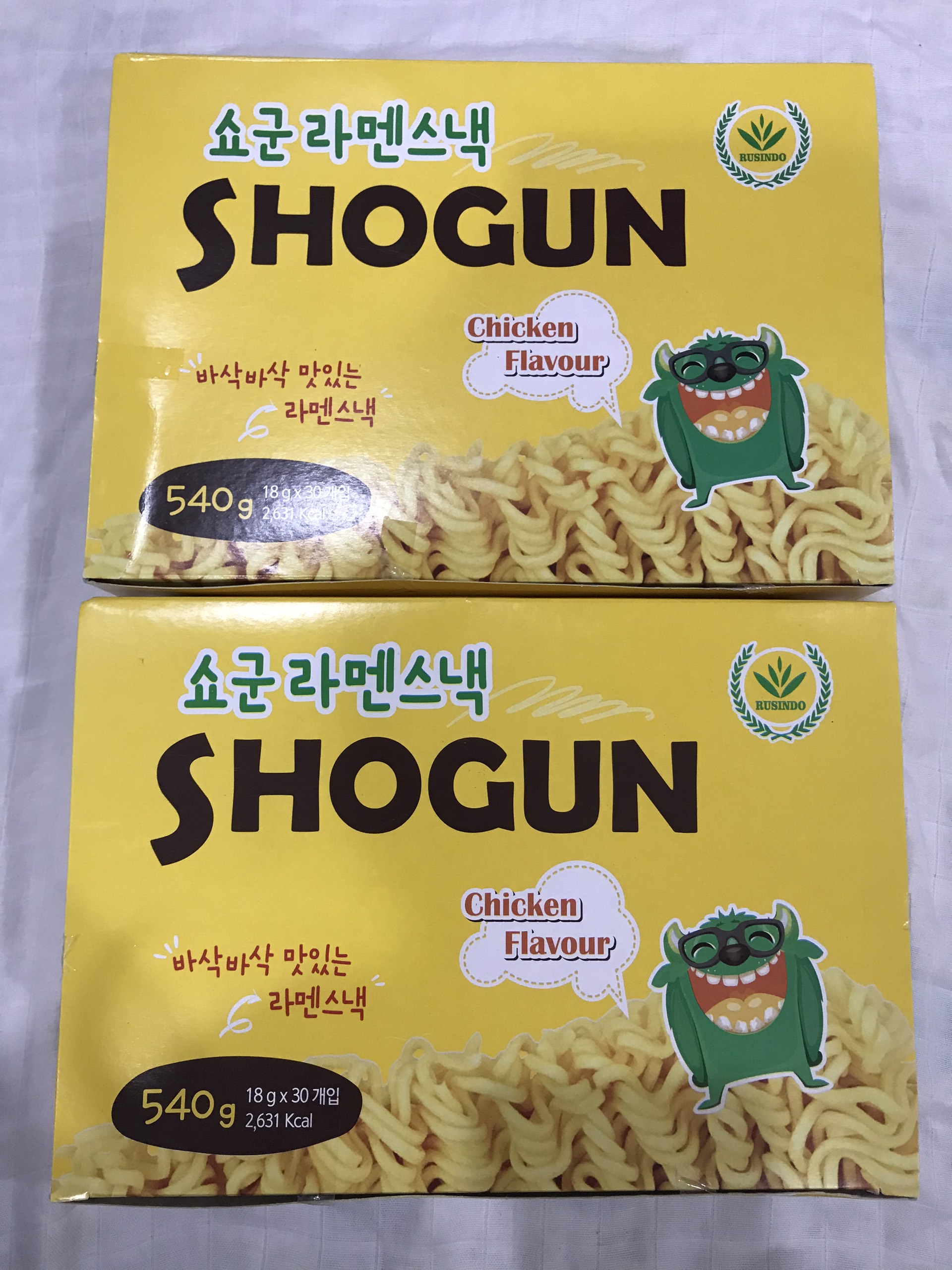 Mỳ tôm trẻ em ăn liền SHOGUN